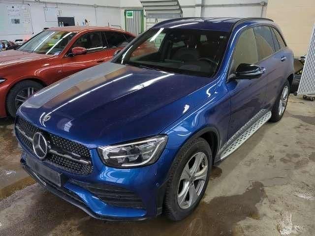 Gebraucht Mercedes GLC400d AMG line 330 PS (242 kW) 2021 Blau SUV