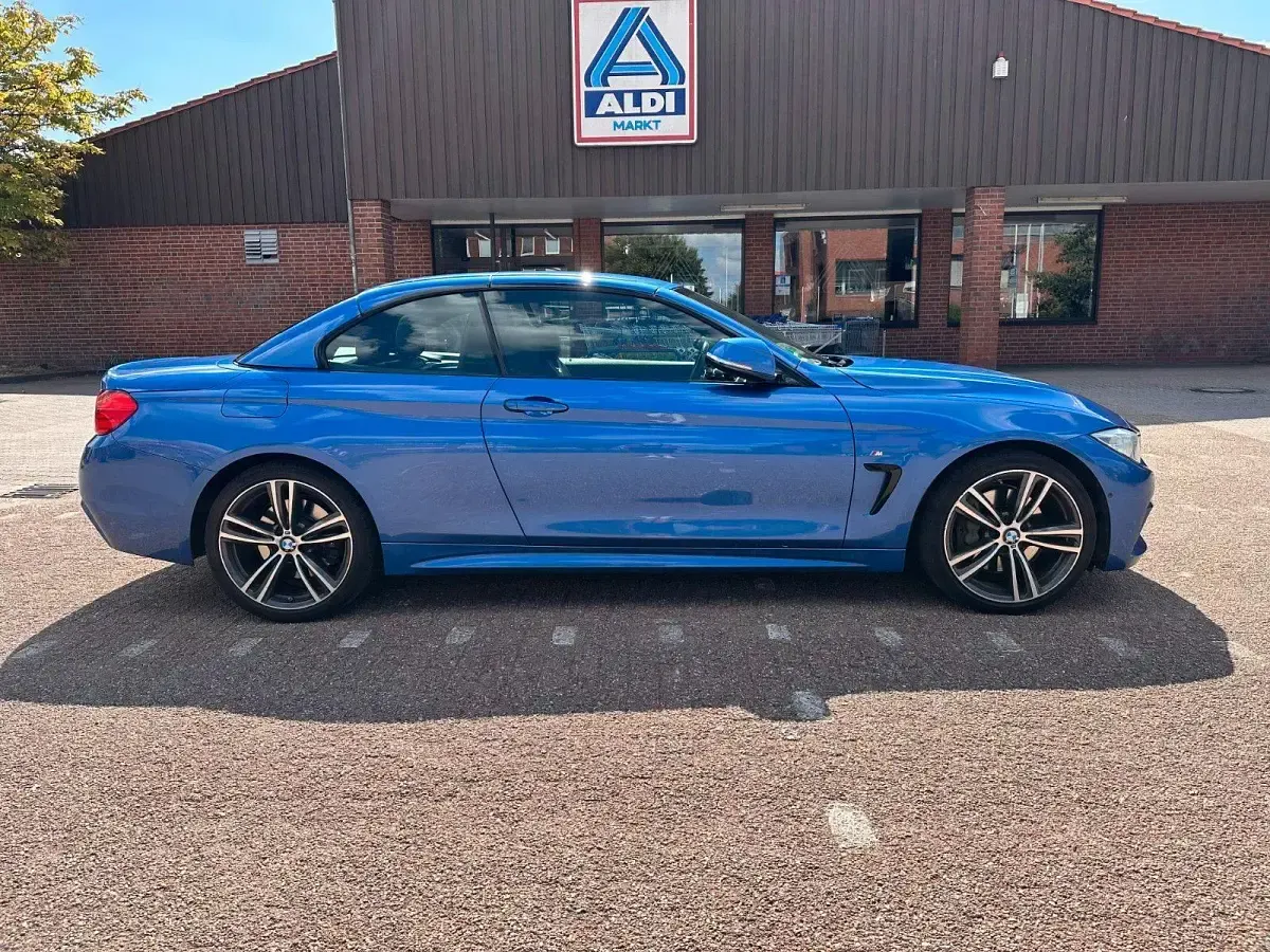 Gebraucht BMW 435 Luxury Line 313 PS (230 kW) 2014 Blau Cabrio