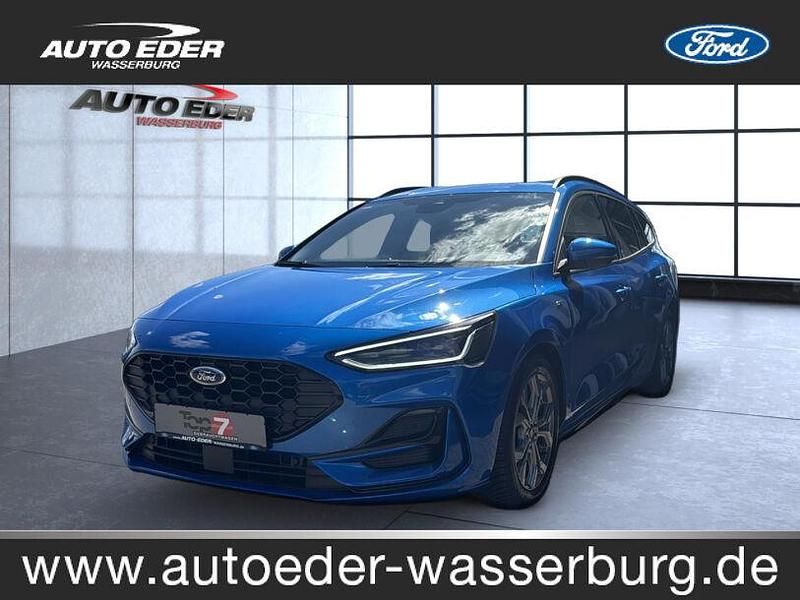 Dynamicblau (blau) Gebraucht 2023 Ford Focus ST-Line Kombi | 27.900 € (Teuer) - Bild 1/4