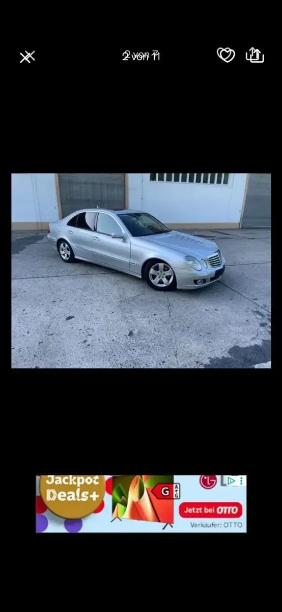 Gebraucht Mercedes E220 Elegance 170 PS (125 kW) 2008 Silber Limousine