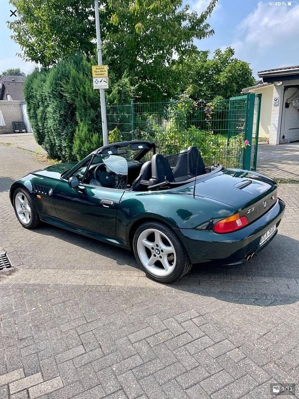 Grün Gebraucht 1999 BMW Z3 Cabrio | 24.200 € (Teuer) - Bild 1/4