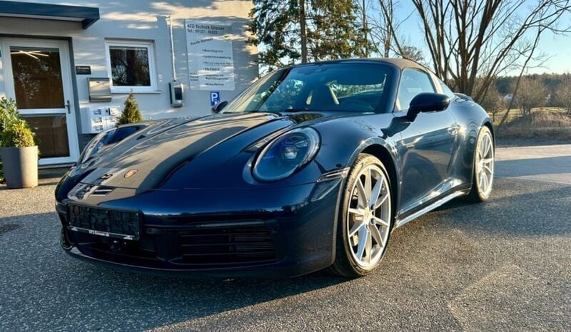 Blau Gebraucht 2021 Porsche 911 Targa 4S Cabrio | 148.990 € (Guter Preis) - Bild 1/4