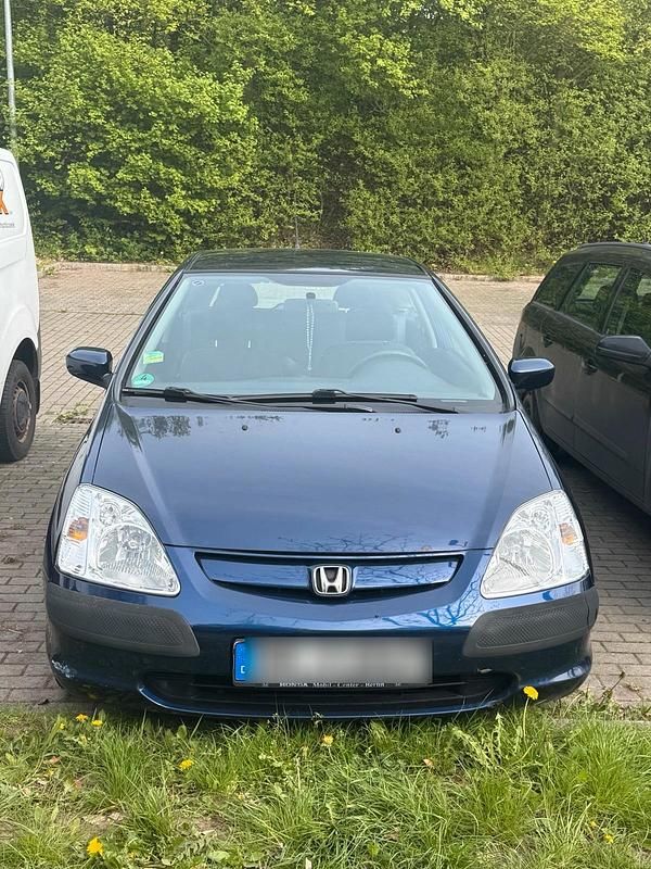 Blau Gebraucht 2001 Honda Civic Coupé | 2.399 € (Fairer Preis) - Bild 1/4