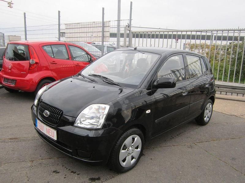 Gebraucht Kia Picanto LX 65 PS (47 kW) 2007 Schwarz Kleinwagen