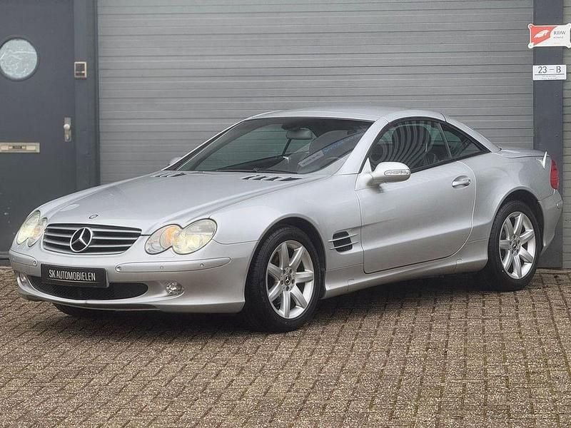 Silber Gebraucht 2004 Mercedes SL350 Cabrio | 9.750 € (Superpreis) - Bild 1/3