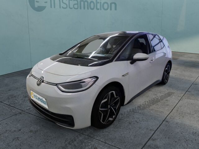 Weiß Gebraucht 2021 VW ID.3 Pro Performance Kleinwagen | 22.390 € (Guter Preis) - Bild 1/2
