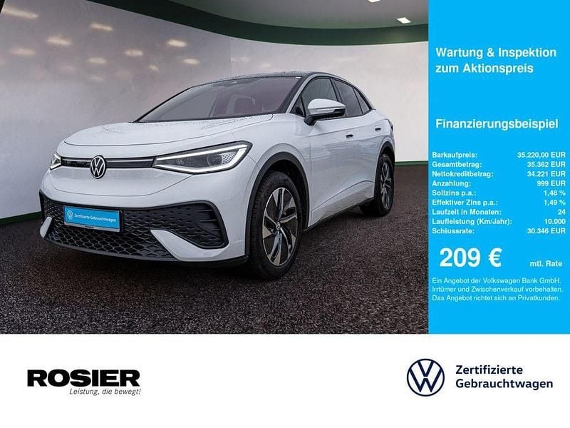 Weiss / gletscherweiss Gebraucht 2025 VW ID.5 Pro SUV | 35.220 € - Bild 1/3