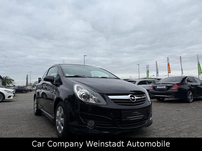 Schwarz Gebraucht 2009 Opel Corsa Edition Kleinwagen | 4.490 € (Fairer Preis) - Bild 1/4