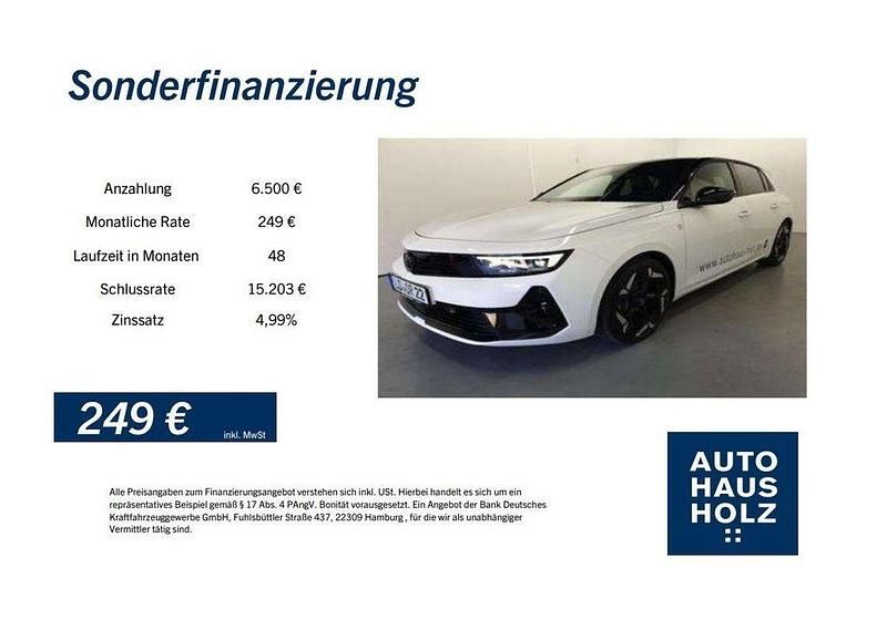 Weiß Gebraucht 2023 Opel Astra GSe Limousine | 29.850 € (Guter Preis) - Bild 1/4