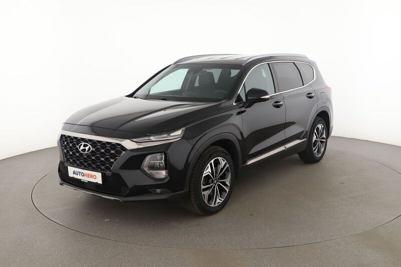 Schwarz Gebraucht 2019 Hyundai Santa Fe Premium SUV | 27.320 € (Etwas zu teuer) - Bild 1/4