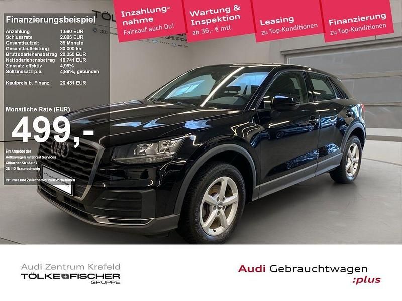 Mythosschwarz (metallic) Gebraucht 2019 Audi Q2 Advanced SUV | 20.431 € (Fairer Preis) - Bild 1/4