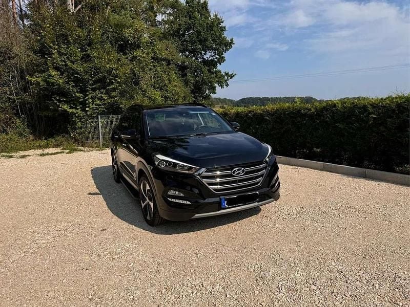 Schwarz Gebraucht 2017 Hyundai Tucson Premium SUV | 15.000 € (Superpreis) - Bild 1/4