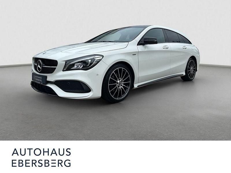 Weiß Gebraucht 2018 Mercedes CLA200 Shooting Brake AMG line Kombi | 18.900 € (Fairer Preis) - Bild 1/3