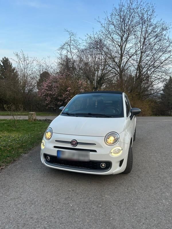 Weiß Gebraucht 2017 Fiat 500S Cabrio | 10.000 € (Etwas zu teuer) - Bild 1/4