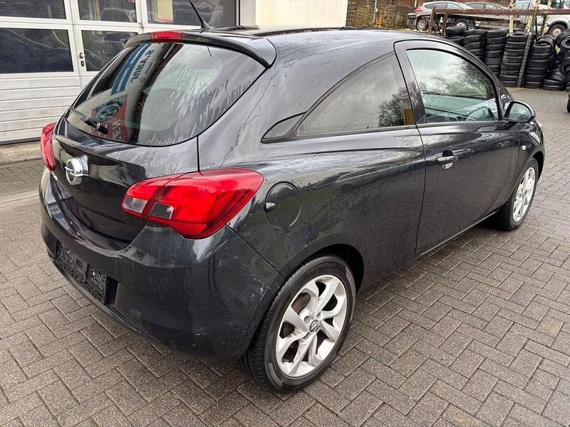Gebraucht Opel Corsa Edition 90 PS (66 kW) 2015 Schwarz Kleinwagen