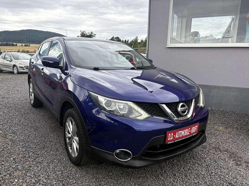 Ink blue metallic Gebraucht 2014 Nissan Qashqai Acenta SUV | 8.090 € (Fairer Preis) - Bild 1/4