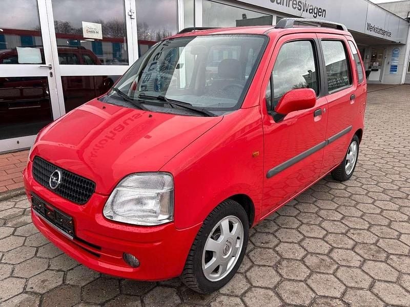 Gebraucht Opel Agila 58 PS (42 kW) 2001 Rot Van / Kleinbus