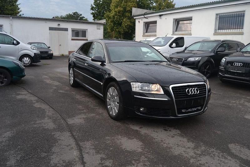 Schwarz Gebraucht 2006 Audi A8L Ambiente Limousine | 9.300 € - Bild 1/4
