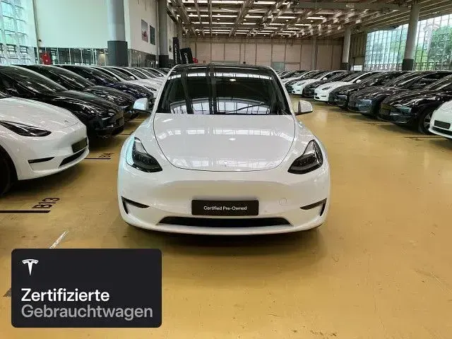 Brugt Tesla Model Y Long Range AWD 258 kW (351 HK) 2022 Hvid SUV
