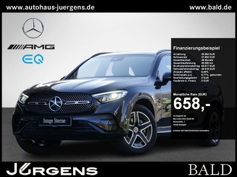 Metalliclack obsidianschwarz Gebraucht 2024 Mercedes GLC400d AMG SUV | 70.790 € (Fairer Preis) - Bild 1/4