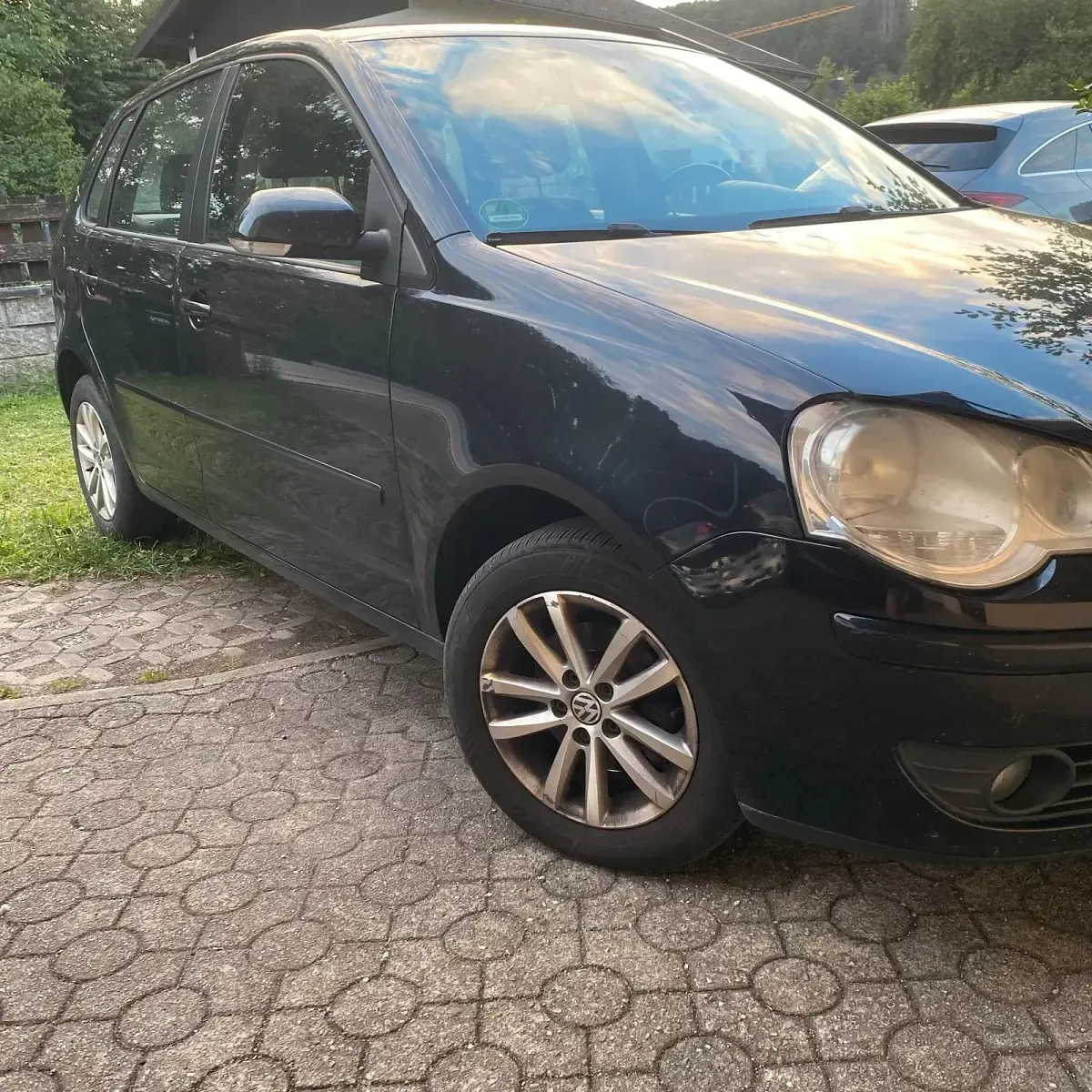 Gebraucht VW Polo 80 PS (58 kW) 2009 Schwarz Kleinwagen