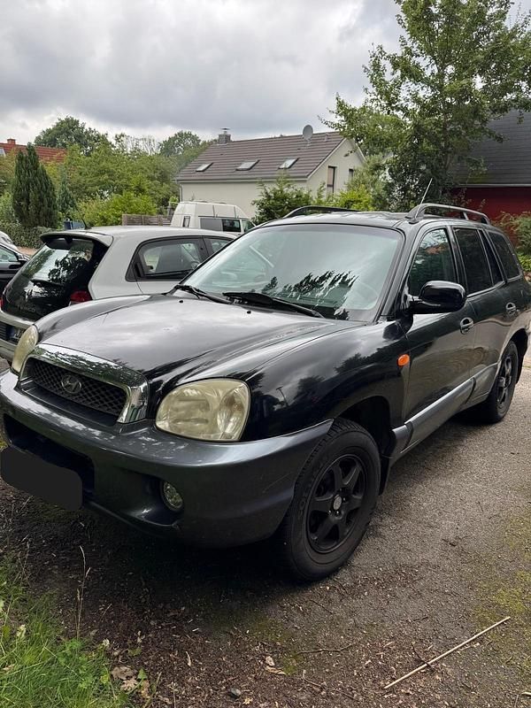 Schwarz Gebraucht 2003 Hyundai Santa Fe SUV | 1.300 € (Guter Preis) - Bild 1/4