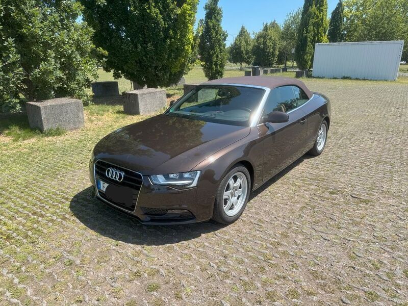 Braun Gebraucht 2012 Audi A5 Cabriolet Cabrio | 17.000 € (Fairer Preis) - Bild 1/4