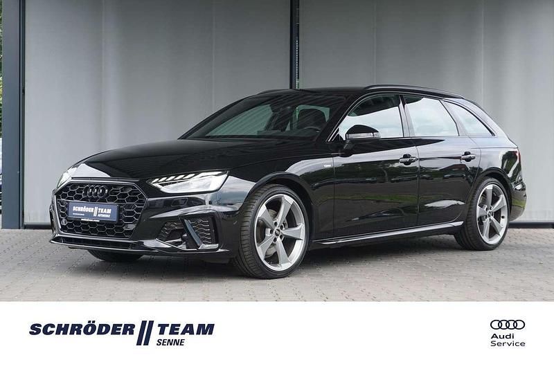 Mythosschwarz metallic Gebraucht 2023 Audi A4 S-Line Kombi | 37.990 € (Teuer) - Bild 1/4
