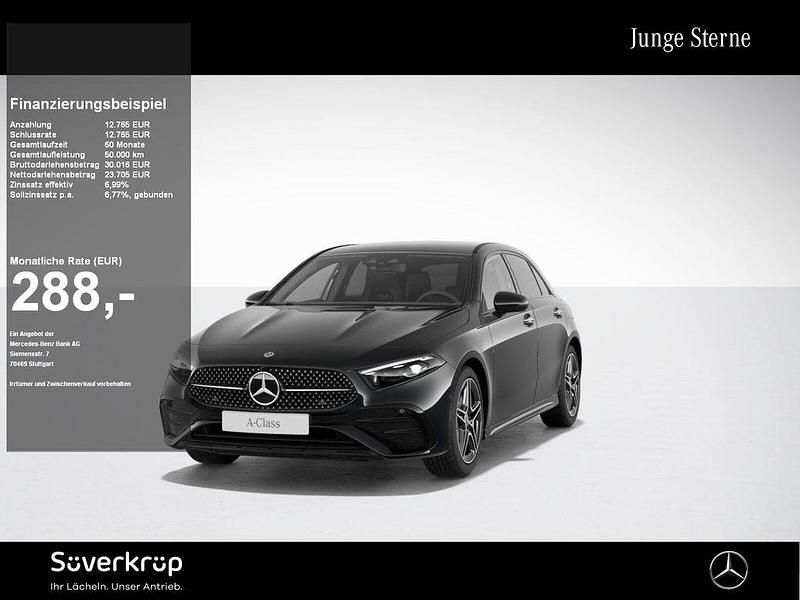 Schwarz Gebraucht 2025 Mercedes A220 Premium Limousine | 36.470 € (Fairer Preis) - Bild 1/2