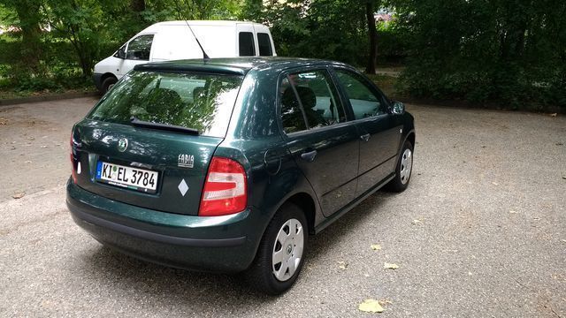 Gebraucht Skoda Fabia 54 PS (39 kW) 2006 Grün metallic Kleinwagen