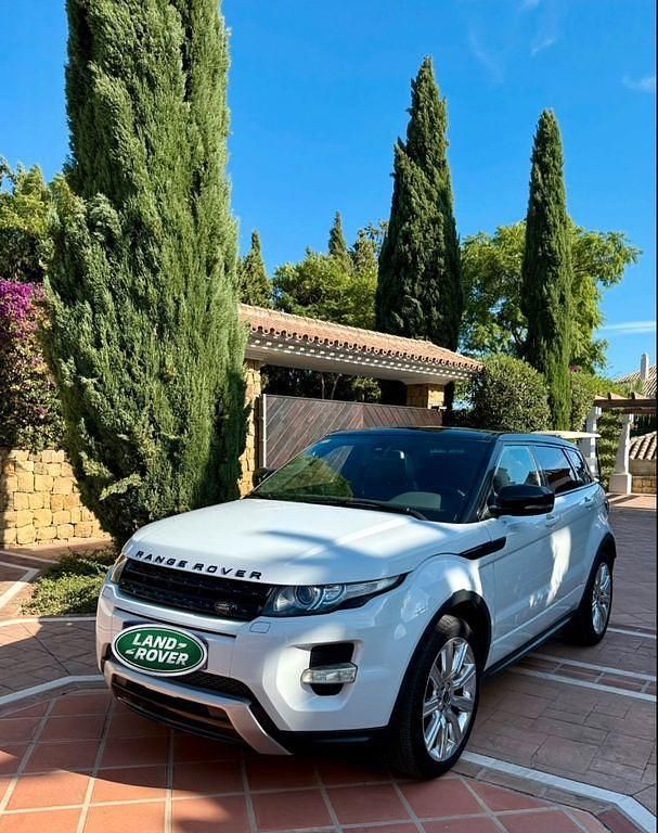 Weiß Gebraucht 2013 Land Rover Range Rover evoque Dynamic SUV | 15.999 € (Superpreis) - Bild 1/4