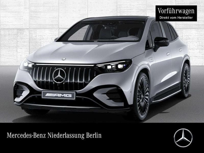 Silber Gebraucht 2024 Mercedes EQE AMG 53 Night SUV | 92.800 € - Bild 1/4