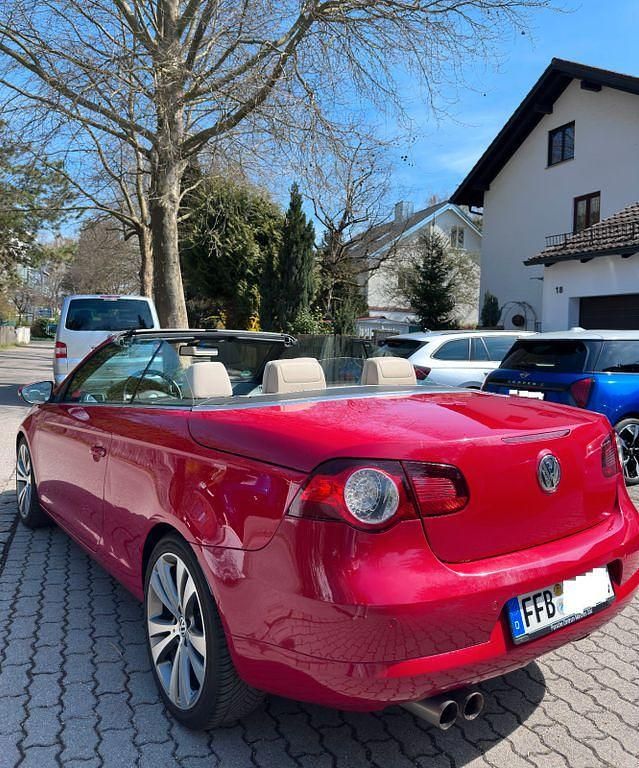 Gebraucht VW Eos Individual 250 PS (183 kW) 2008 Rot Cabrio