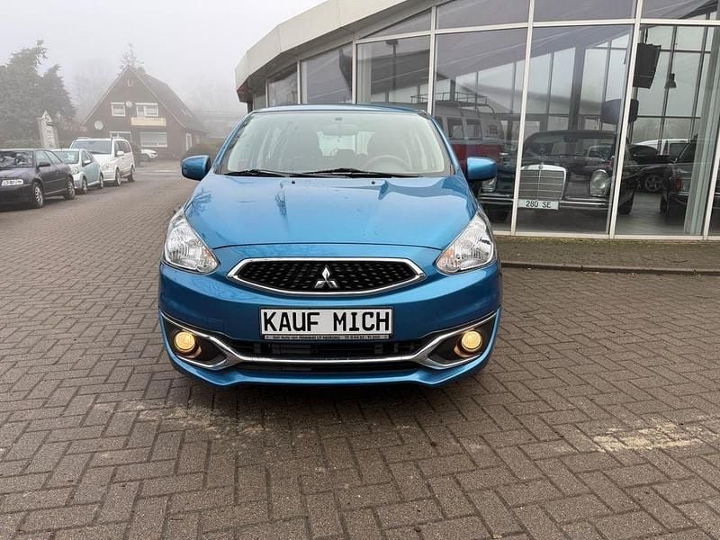 Gebraucht Mitsubishi Space Star Edition 71 PS (52 kW) 2018 Blau Kleinwagen
