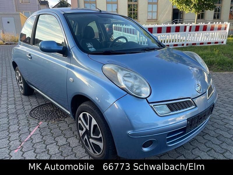 Blau Gebraucht 2008 Nissan Micra Kleinwagen | 1.999 € (Fairer Preis) - Bild 1/4