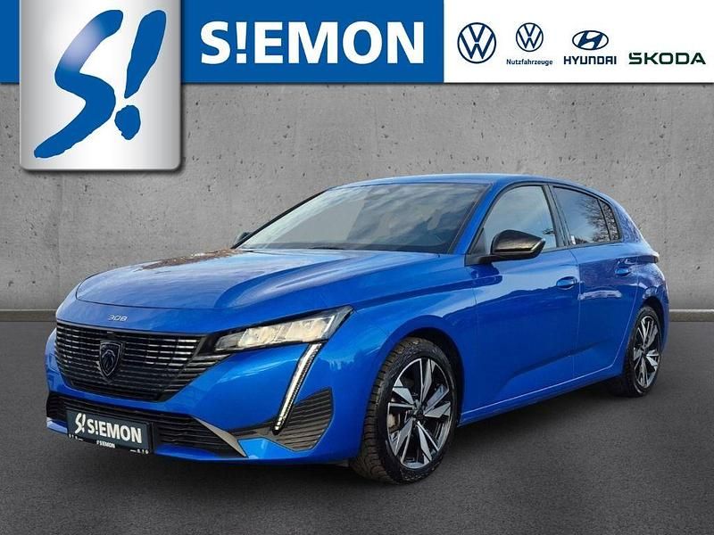 Blau Gebraucht 2023 Peugeot 308 Allure Limousine | 20.430 € (Superpreis) - Bild 1/4