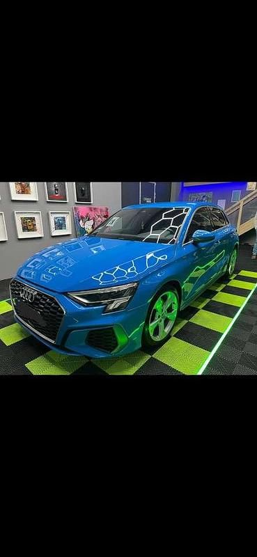 Blau Gebraucht 2021 Audi A3 S-Line Kombi | 24.800 € (Fairer Preis) - Bild 1/4