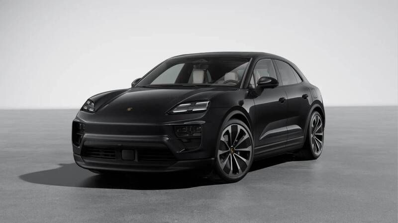 Tiefschwarzmetallic Gebraucht 2025 Porsche Macan SUV | 89.700 € (Superpreis) - Bild 1/4