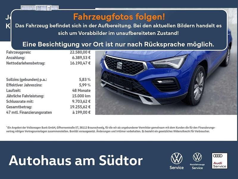 Azul energy Gebraucht 2022 Seat Ateca Style SUV | 22.580 € (Guter Preis) - Bild 1/4