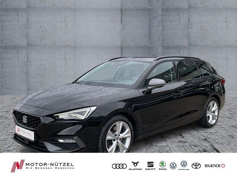 Mitternachtsschwarz Gebraucht 2022 Seat Leon ST 4Drive Kombi | 19.960 € (Fairer Preis) - Bild 1/4