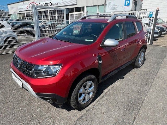 Rot Gebraucht 2021 Dacia Duster SUV | 14.880 € (Superpreis) - Bild 1/4