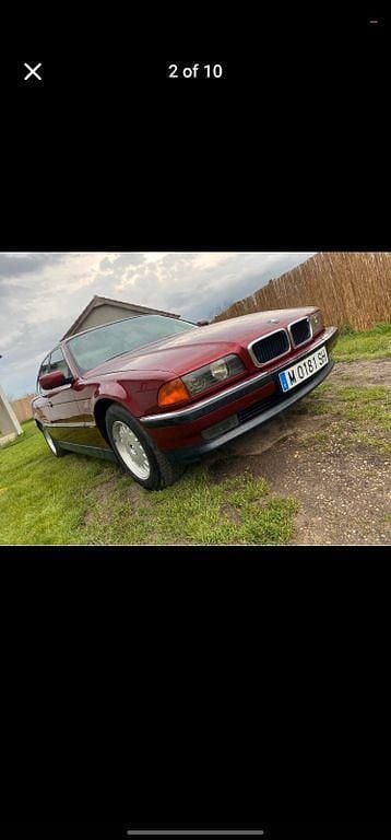 Gebraucht BMW 730 218 PS (160 kW) 1994 Rot Limousine