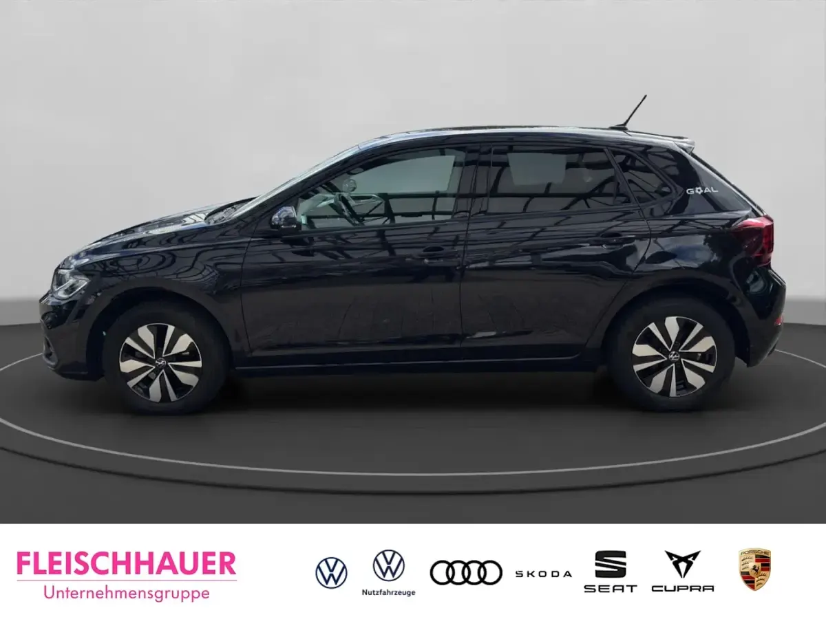 Gebraucht VW Polo Goal 95 PS (69 kW) 2025 Schwarz Kleinwagen