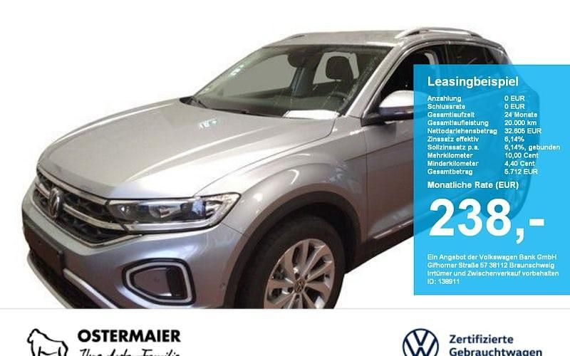 Gebraucht VW T-Roc Style 150 PS (110 kW) 2025 Pyritsilber metallic SUV