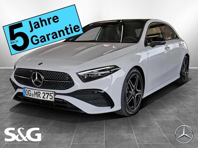 Unilack polarweiß Gebraucht 2025 Mercedes A200 AMG Limousine | 37.478 € (Teuer) - Bild 1/4