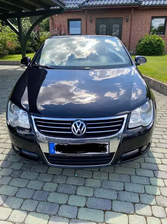 Gebraucht VW Eos Individual 200 PS (147 kW) 2009 Schwarz Cabrio