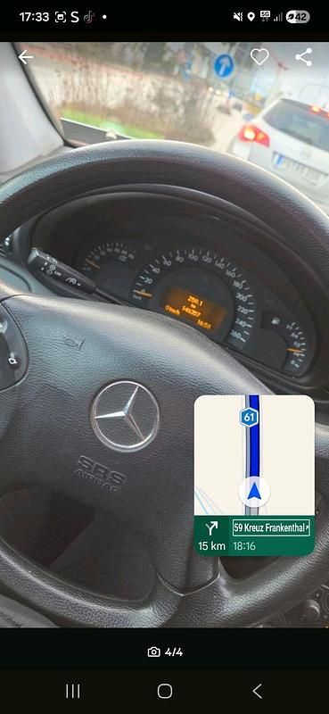 Gebraucht Mercedes C200 170 PS (125 kW) 2000 Rot Limousine