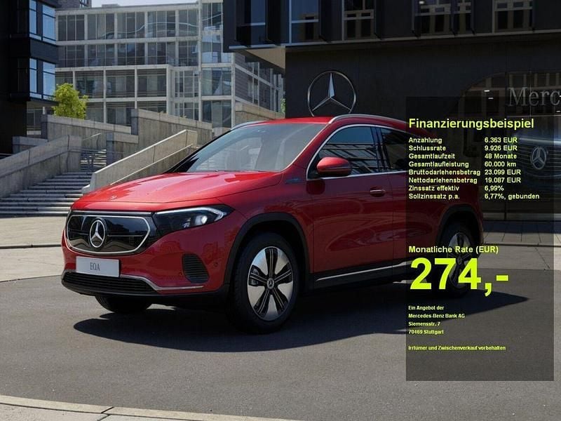 Gebraucht Mercedes EQA250 Progressive 139 kW (190 PS) 2021 Rot SUV