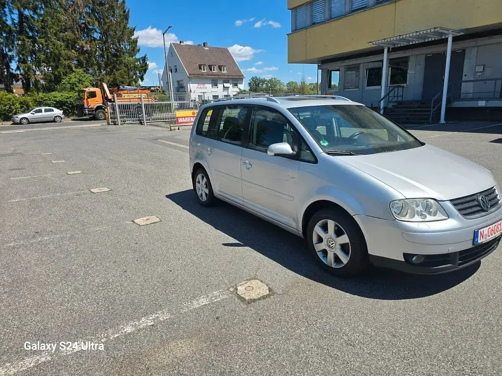Gebraucht VW Touran Goal 105 PS (77 kW) 2006 Silber Van / Kleinbus