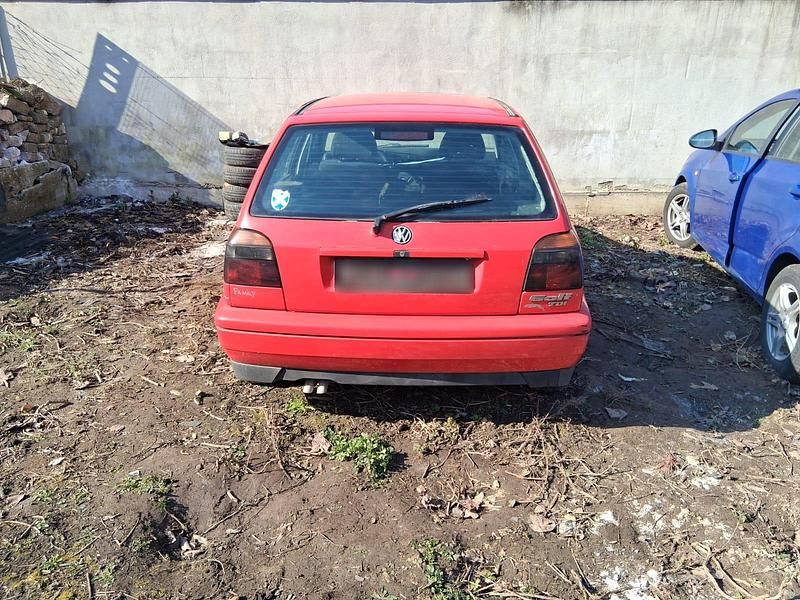 Gebraucht VW Golf III 90 PS (66 kW) 1997 Rot Kleinwagen